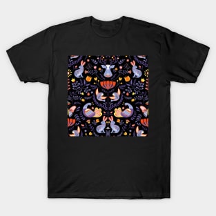 Scandinavian Folk Art T-Shirt